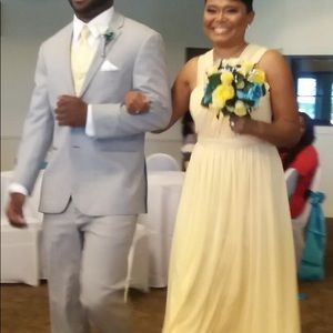Yellow Convertible bridesmaid dress